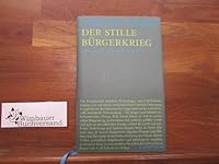 Der stille Bürgerkrieg 3938844086 Book Cover