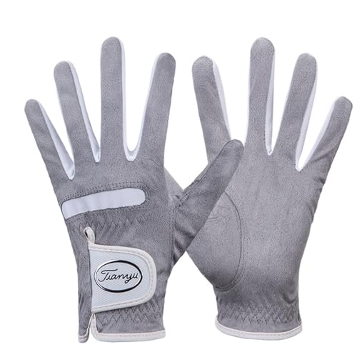 Guantes de golf para mano izquierda o derecha que evitan el sudor con microfibra antideslizante