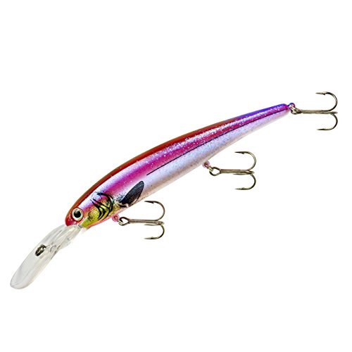 Bandit BDTWBD272 Walleye Deep Trolling Plug, 4.75", 5/8oz, Purple Shad