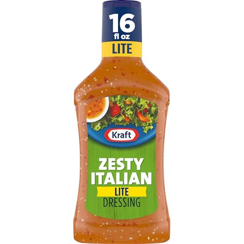 Kraft Zesty Italian Lite Dressing, 16 fl oz Bottle