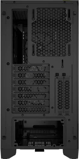 Miniatura 4 de Corsair iCUE 4000D RGB Mid-Tower Case - 3 ventiladores AF120 RGB Elite - Controlador de nodo de iluminación PRO - Diseño de alto flujo de aire -