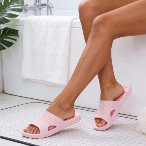 Image of shevalues Quick Drying Shower Shoes for Women Men with Arch Support