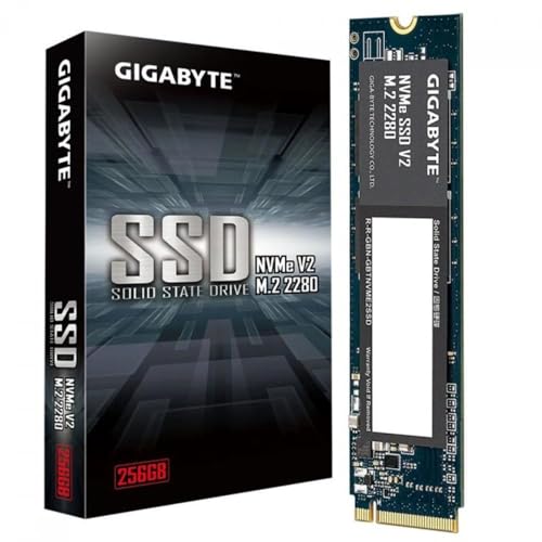 Image of Ssd Gigabyte V2, 256gb, M.2 2280, Nvme, Pcie 3.0 X4, Read 3200mbs & Write 1200mbs, G3nvmev2256g