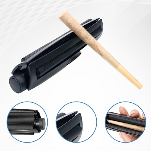 Drehmaschine Joint, 7-teiliges Set mit 110mm Joint Drehmaschine, Aufbewahrungsbox, Joint Roller,Drehmaschine,Drehmaschine Zigaretten,Zigarettendrehmaschine,Rolling Machine,Konische Drehmaschine,Drehma