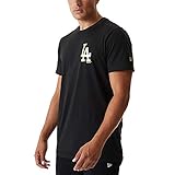 Logo auf der Brust New Era Metalic Shirt - MLB Los Angeles Dodgers - M