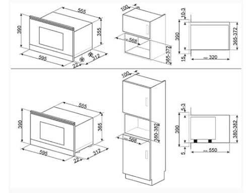 Smeg MP322X1 - vue 5