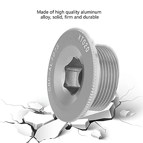 Image of ANGGREK hollowtech Crank Tension Bolt Bicycle arm Cycling Screw Shimano Cap 105 end Bike dust Covers Gold crankset m20 Bolts 2 Fixing ii preload m582 sram for wheelspeed Aries Bosch