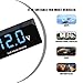 Mandark Digital Voltmeter DC 4-28V, 2PCS Waterproof 12V LED Voltage Meter, Auto Power Energy Monitor with LED Display, Universal Car Audio Battery Gauge for Motorcycle, SUV, Caravan (Blue)