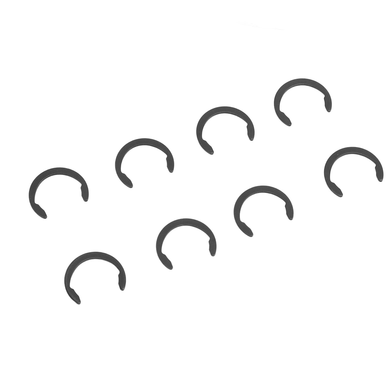 10Pcs C Shape Manganese Steel Cutting Machine Retaining Clip Rings Rubber Roller Release Kit Easy to Install for Workshop Use