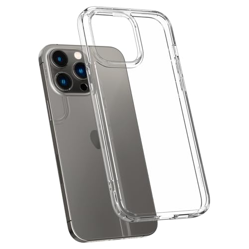 Image of Spigen for iPhone 14 Pro Case, Ultra Hybrid [No Magnet Ring][Anti-Yellowing] - Crystal Clear