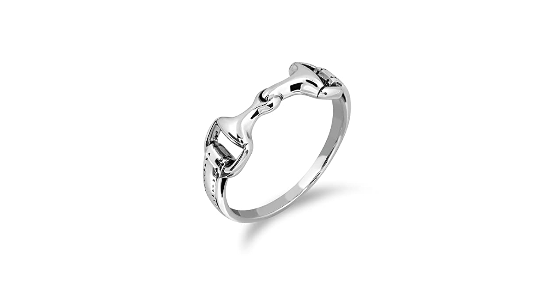 Amazon.com: WithLoveSilver 925 Sterling Silver Double Horse