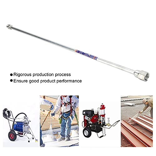 Airless-Spritzpistolen-Spitzenverlängerung, Airless-Farbspritzpistolen-Spritzpistolen-Spitzenverlängerung Stangenstange mit Dichtungsring(75cm),Sprühpistole