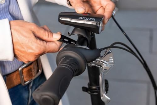 SIGMA Fahrradbeleuchtung Set Aura 60 USB/Nugget II | StVZO zugelassenes, akkubetriebenes Vorderlicht...