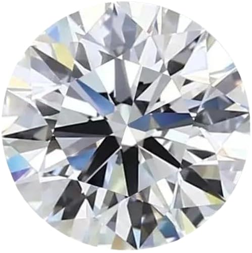 Certified 5MM Lab-Created Diamond D/VVS1 Excellent Cut Round - Ideal for Engagement Fashion Jewelry