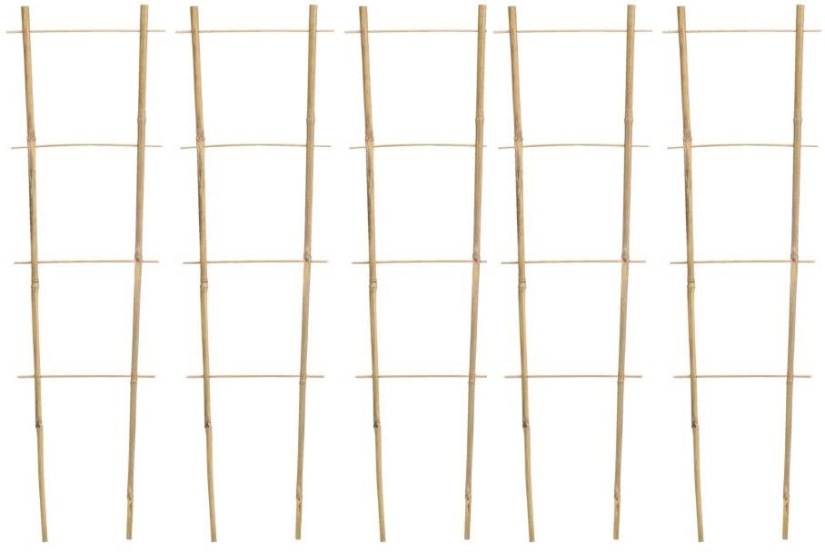 VERDELOOK Bambusspalier Ausziehbar – 90x180 Cm, Für Kletterpflanzen Und Deko
