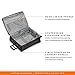Briggs & Riley Baseline Softside Large Checked Luggage with wheels. Expandable 2-wheeled luggage with Compression Packing System, Black, 28 inch