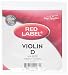 Super Sensitive Red Label 2137 Violin D String, 4/4 Medium