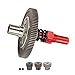 Alomejor Metal Slipper Gear Set Upgrade Parts for Arrma Senton 1/10 RC Car (Red)