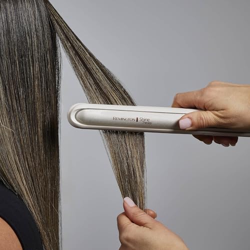 Remington Shine Therapy Ceramic Hair Straightener, Argan Oil & Keratin, 2 Pack