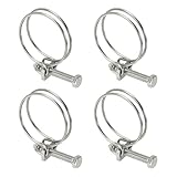 Taille - 40-45mm; Taille De Filetage: M6; Pas: 40 mm / 1.57 pouce; Diamètre Du Fil: 2 mm / 0.08 pouce; Liste D'Emballage: 4 Pcs x Raccord De Plomberie