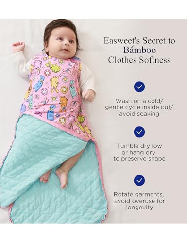 Image of Bamboo Viscose Infant Sleep Sack 1.0 TOG Sleeveless Sleep Bag for Baby with 2-Way Zipper