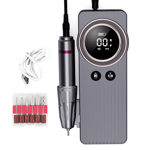 Polisseuse à ongles portable Karlak 35000 tr/min rechargeable pour polissage