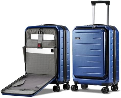 Carry On Luggage 22×14×9 Airline Approved, 20 Inch Lightweight AB...
