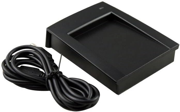 125khz USB RFID Reader,EM4100 Desktop id Card Reader, Multi Output Format (8D)