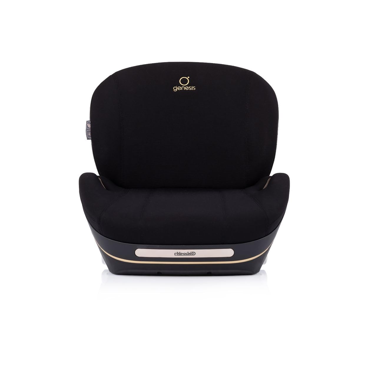 Chipolino Kindersitzerhöhung Genesis i-Size 125-150 cm Isofix, Rückenlehne schwarz
