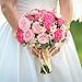MARTINE MALL 2 Packs Peonies Artificial Flowers, Mixed Pink Artificial Peonies, Silk Peonies Flowers Fake Peonies Artificial Flowers Peonies Bouquet for Centerpiece Table Wedding Party Home Decor