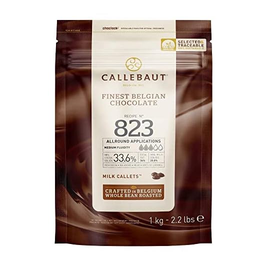 Callebaut 33% pépites de Chocolat au Lait (callets) 1kg