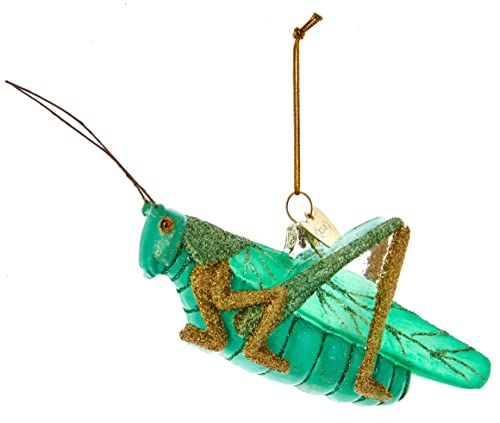 4.25-Inch Noble Gems™ Glass Lucky Cricket Ornament