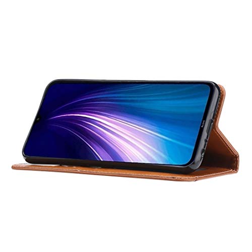 Étui en cuir Xiaomi Redmi Note 8 texture peau haute finition