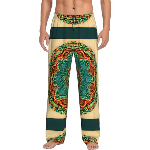 Pantalon de pyjama avec poches noir fini le vêtement de nuit serré
