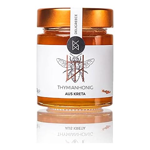 Deligreece NATURREINER THYMIAN HONIG von Kreta Region Lasithi 180gr Cover