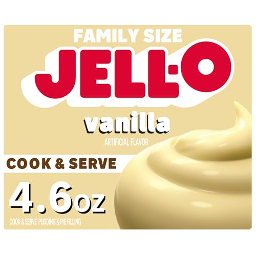 Jell-O Cook & Serve Vanilla Pudding & Pie Filling Mix,...