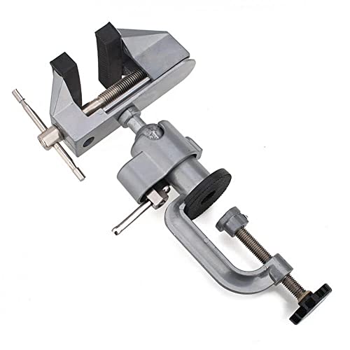 Rotating Mini Vise Clamp for Jewelry and Hobby Use