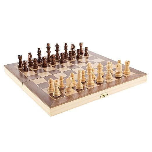 See full amazon price history chart for GAURANSH KRAFTS Wooden Folding Chess Board, Educational Travel Chess Set with Wooden Chess Coins for Kids and Adults, Indoor/Outdoor (14x14 inch) GAURANSH KRAFTS Wooden Folding Chess Board, Educational Travel Chess Set with Wooden Chess Coins for Kids and Adults, Indoor/Outdoor (14x14 inch) (B0DJ3FQ89C) Amazon Price History, Amazon Price Tracker