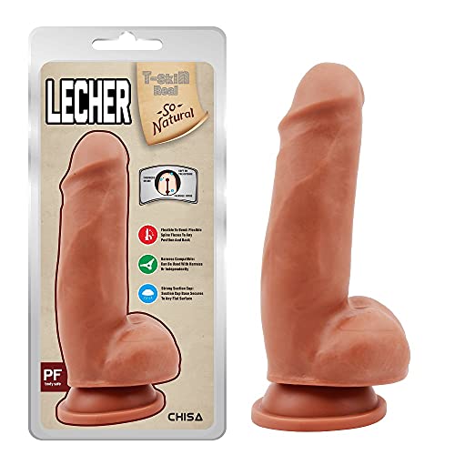 Dildo réaliste 17,8 cm double densité Chisa Novelties avec ventouse pour jouer seul ou à deux