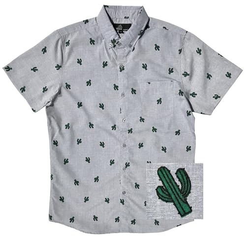 Image of Molokai Surf Button Down Slim Fit Hawaiian Short Sleeve Shirts