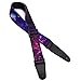 Kasstino Vintage Punk Leather Ends Adjustable Strap for Electric Acoustic Guitar Bass (A)