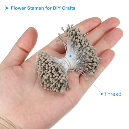 PATIKIL 2mm Double Heads Flower Stamen - Image 3