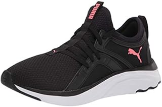 PUMA Women's SOFTRIDE Sophia Running Shoe, Black-Ignite Pink White, 7