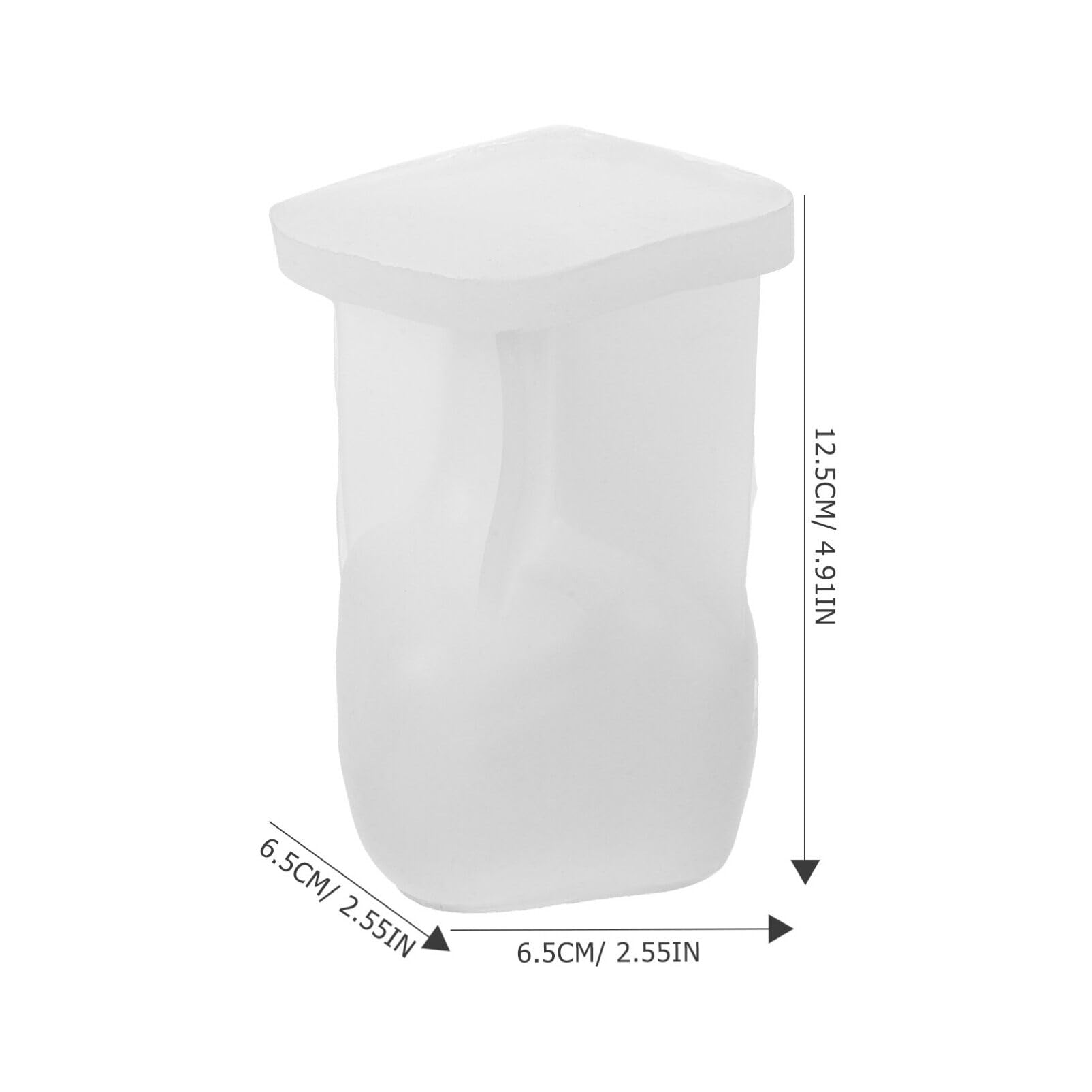 Kaarsvorm van siliconen, 4 stuks, kaarsvormen om te gieten, 3D doe-het-zelf kaarsen, siliconen vorm, gietvormen voor handgemaakte zeep, geurkaarsen, handwerk, ornamenten, kaarsen zelf maken, vormset