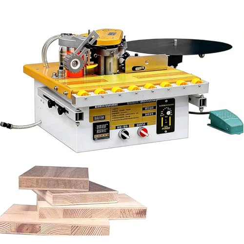 Canteadora para Madera Curva y Recta con Doble Pegado Eficaz 2