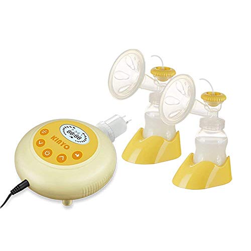 Sacaleches Eléctrico, Stoga Extractor de Leche Automático ST01 Mute USB Mama Bomba Eléctrica Bomba de Extractor Doble Bomba de Lactancia Masaje de Posparto Bomba de Prolactina con Biberón