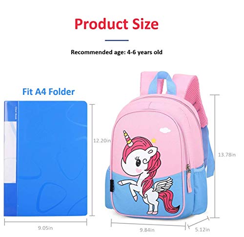 Powofun Kids Preschool Kindergarten Backpack Lightweight Cool Cute Cartoon Travel Backpack With Lunch Bag For Boys Girls #TOP4