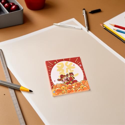 Blocs-notes Adhésifs Kawaii Fortune Lot de 30 pour Bureau - 4