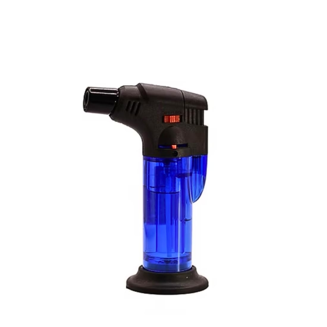Blow Torch Gas Lighters Fire Gun Jet Flame Refillable Butane Gas Lighters Resin art Barbeque Candle Bonfire Camping Lighter with Stand Flame Gun Multicolor Pack of 1-image-30