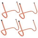 Leichtathletik-hürden: diese fußballtrainingshürden sind kleine helfer für das kinderfußballtraining und die beweglichkeitshürden.